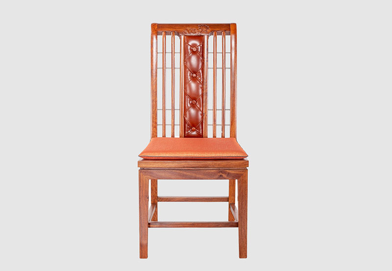 鸡西芙蓉榭中式实木餐椅效果图